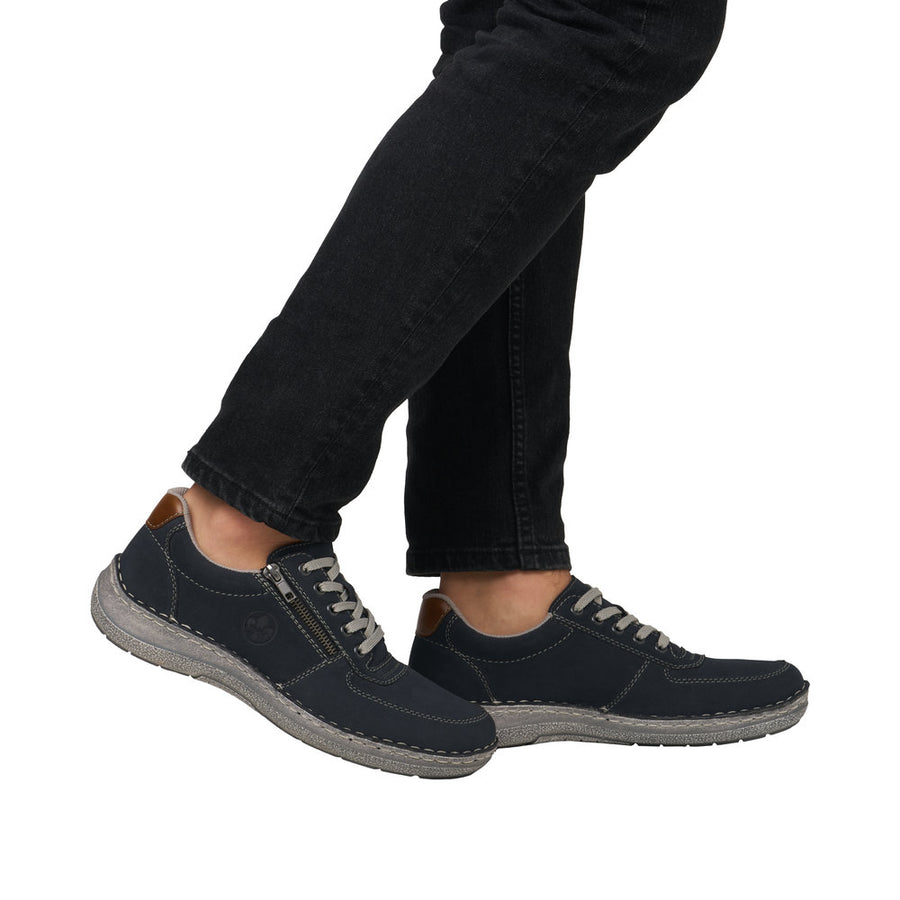 Rieker 03030-14 Blue Casual Shoes