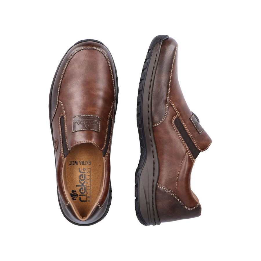 Rieker 03354-26 Brown Slip On Shoes