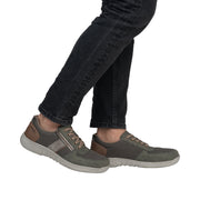 Rieker 03500-54 Green Casual Shoes