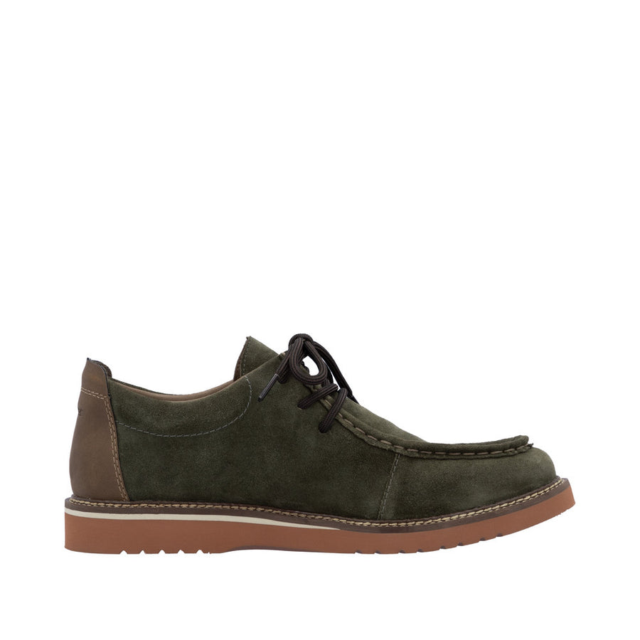 Rieker 04502-54 Green Suede Leather Casual Shoes