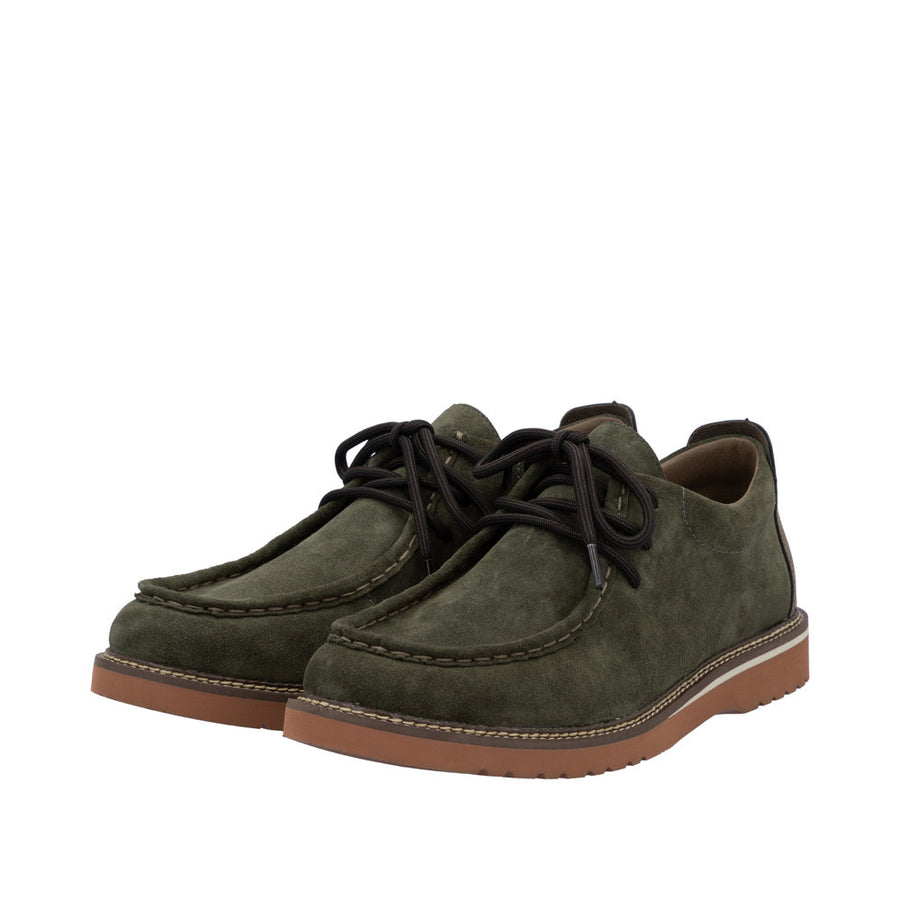 Rieker 04502-54 Green Suede Leather Casual Shoes