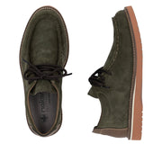 Rieker 04502-54 Green Suede Leather Casual Shoes