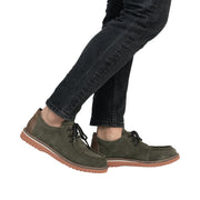 Rieker 04502-54 Green Suede Leather Casual Shoes