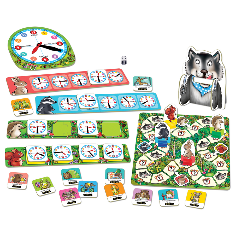 Orchard Toys What's The Time, Mr Wolf?