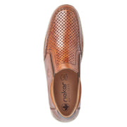 Rieker 08868-24 Brown Leather Casual Shoes