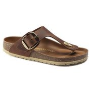 Birkenstock Gizeh Big Buckle LEOI Cognac HEX 1018745 Sandals