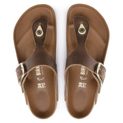 Birkenstock Gizeh Big Buckle LEOI Cognac HEX 1018745 Sandals