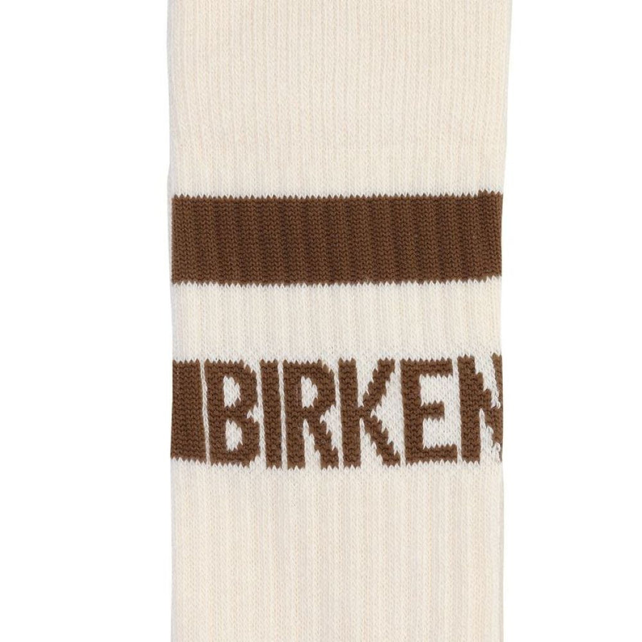 Birkenstock Cotton Crew Stripe Eggshell 1026209 Socks