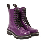 The Art Company 1167 Nappa Shinny Purple/Marina Boots