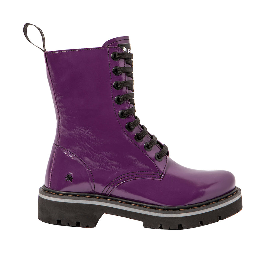 The Art Company 1167 Nappa Shinny Purple/Marina Boots