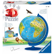 Ravensburger Children's World Globe 180 Pc 3D Puzzle 12338