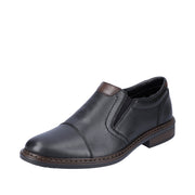 Rieker 17659-00 Black Slip On Shoes