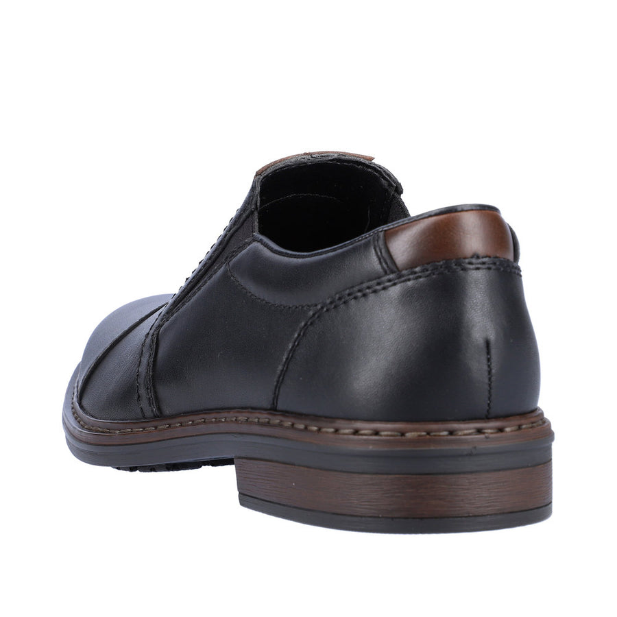 Rieker 17659-00 Black Slip On Shoes