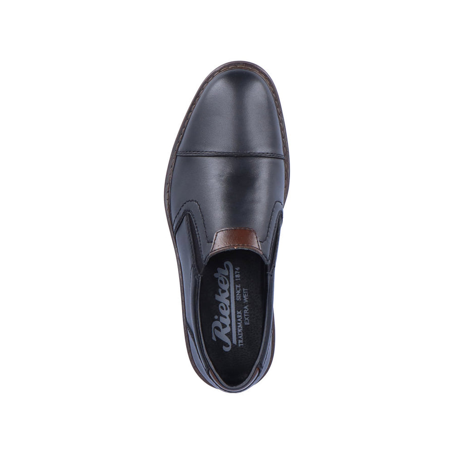 Rieker 17659-00 Black Slip On Shoes