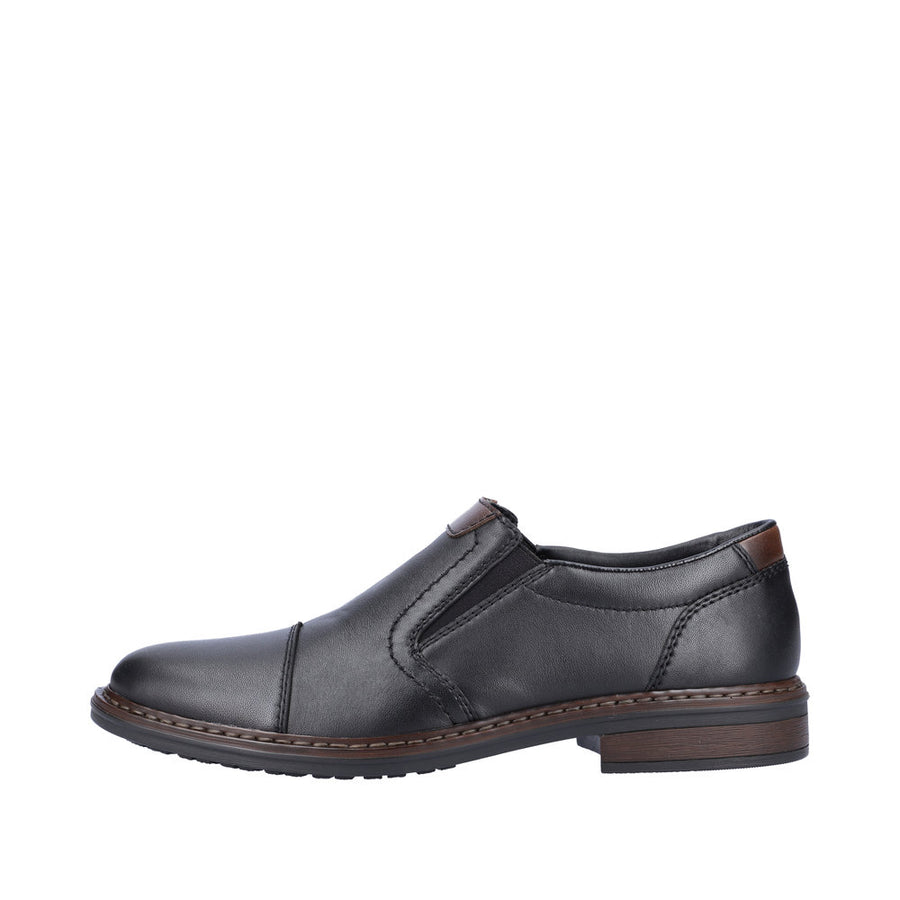 Rieker 17659-00 Black Slip On Shoes