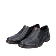 Rieker 17659-00 Black Slip On Shoes