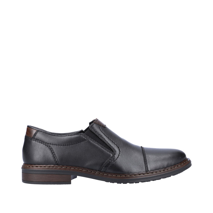 Rieker 17659-00 Black Slip On Shoes