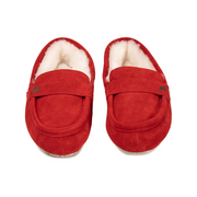 Shepherd of Sweden Denver Red Sheepskin Slippers