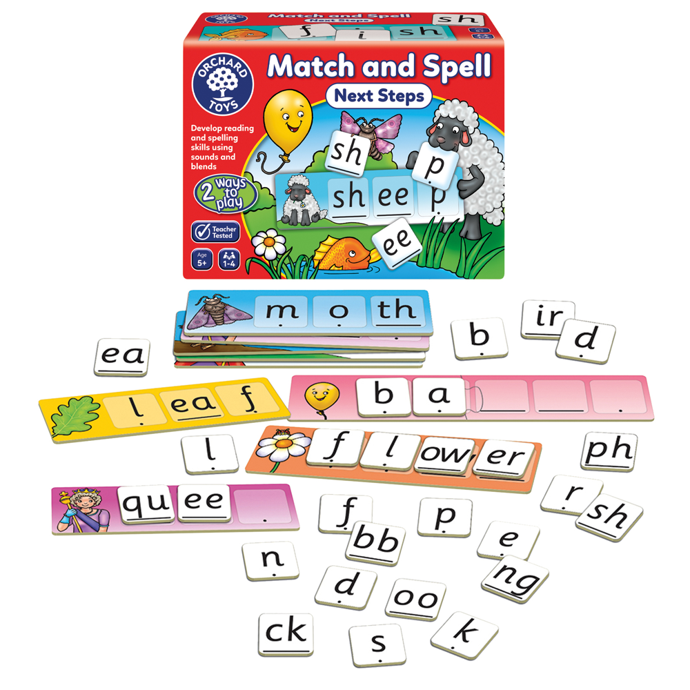 Orchard Toys Match And Spell Next Steps