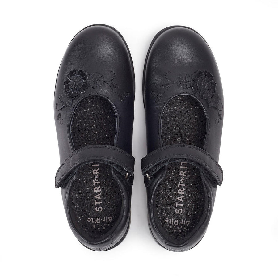 StartRite Wish Black Leather School Shoes 2800_7