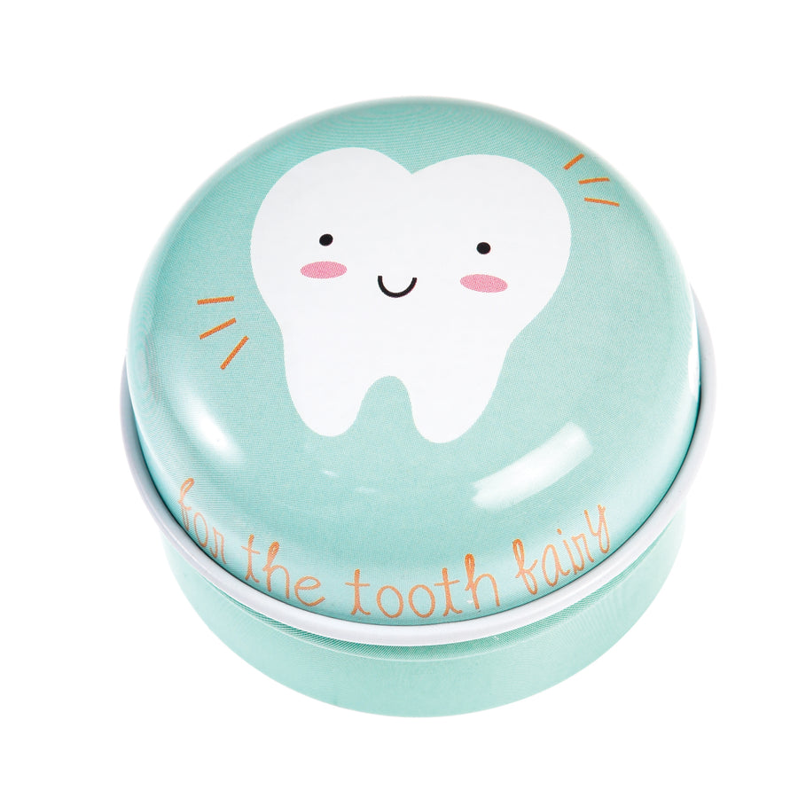 Rex London Tooth Fairy Tin - Blue 28159