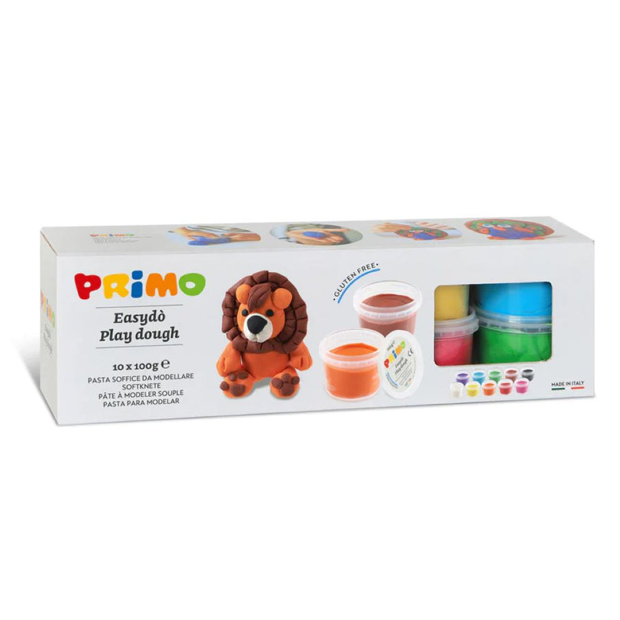 Primo Modelling Dough Gift Set (10 * 100G Tubs) 2909ED10B