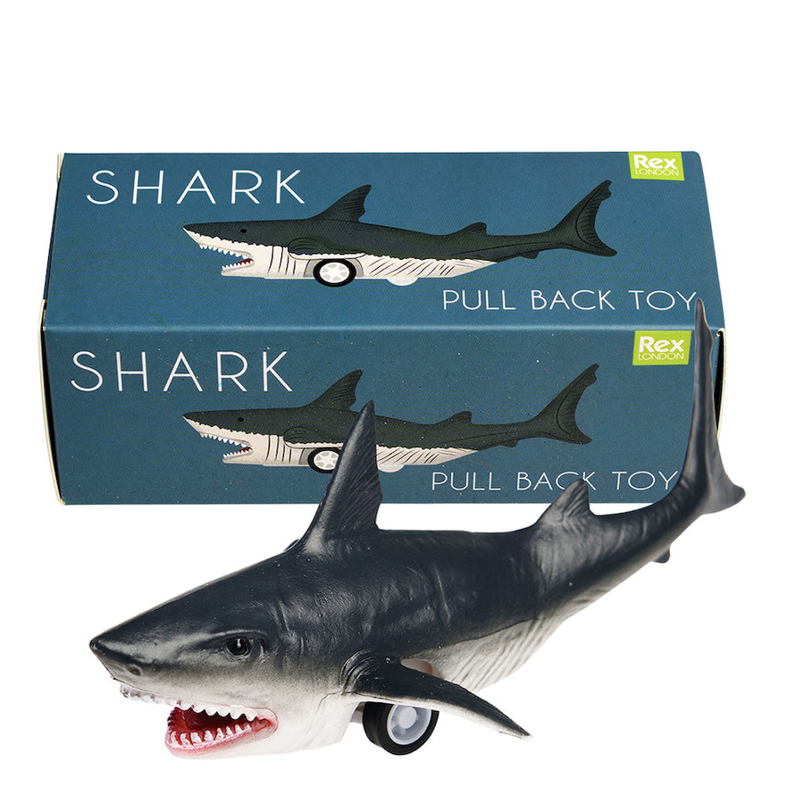 Rex London Shark Pull Back Toy 30093