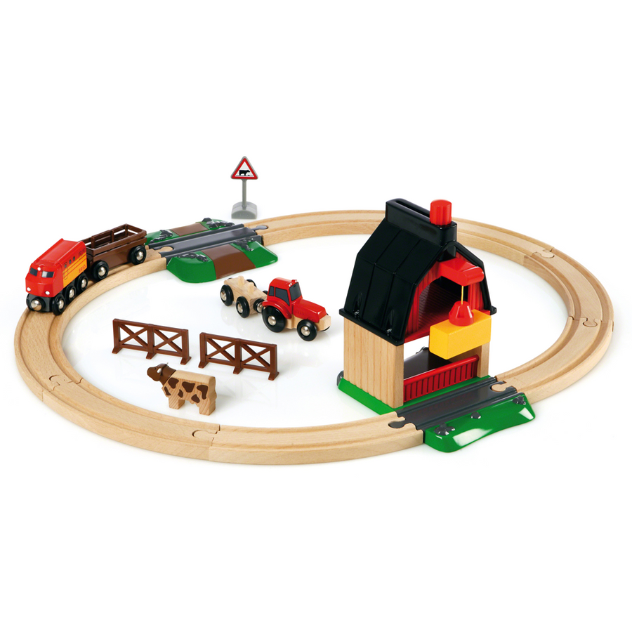 BRIO Farm Railway Set 33719