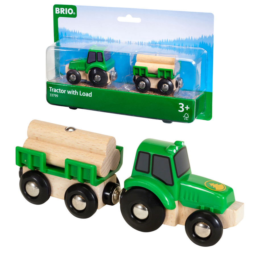 BRIO Tractor with load 33799