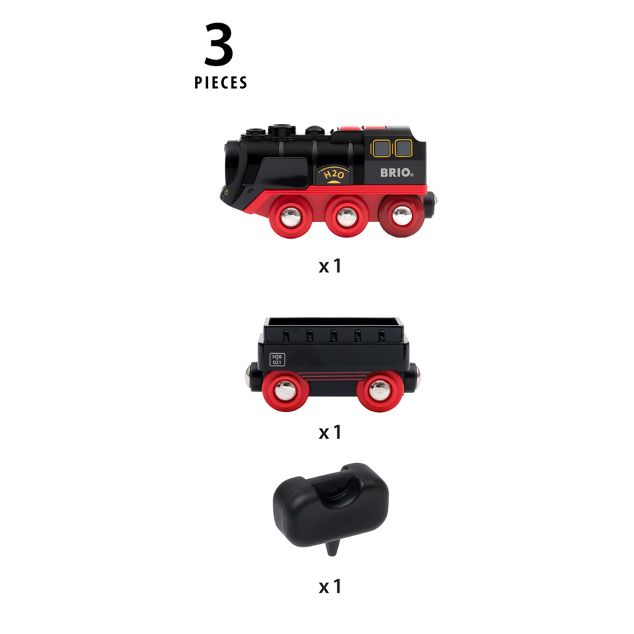 BRIO Battery-Operated Steaming Train 33884