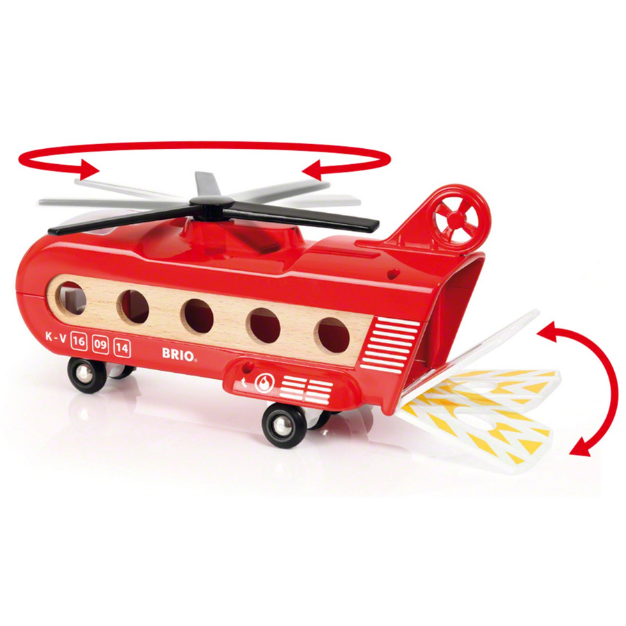 BRIO Cargo Transport Helicopter 33886