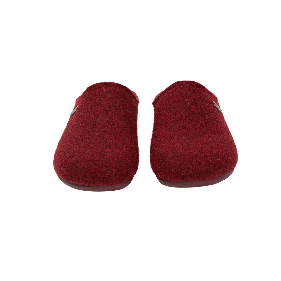 Shepherd of Sweden Cilla Bordeaux Sheepskin Slippers