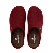 Shepherd of Sweden Cilla Bordeaux Sheepskin Slippers