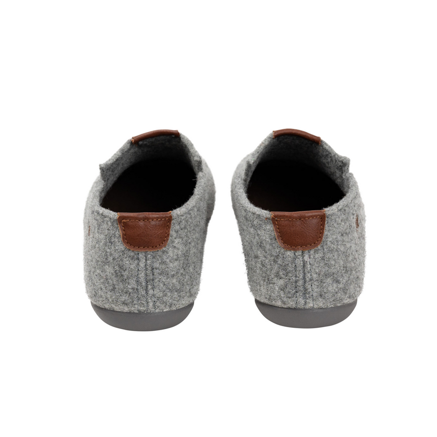 Shepherd of Sweden Elma Tofflor Grey Sheepskin Slippers