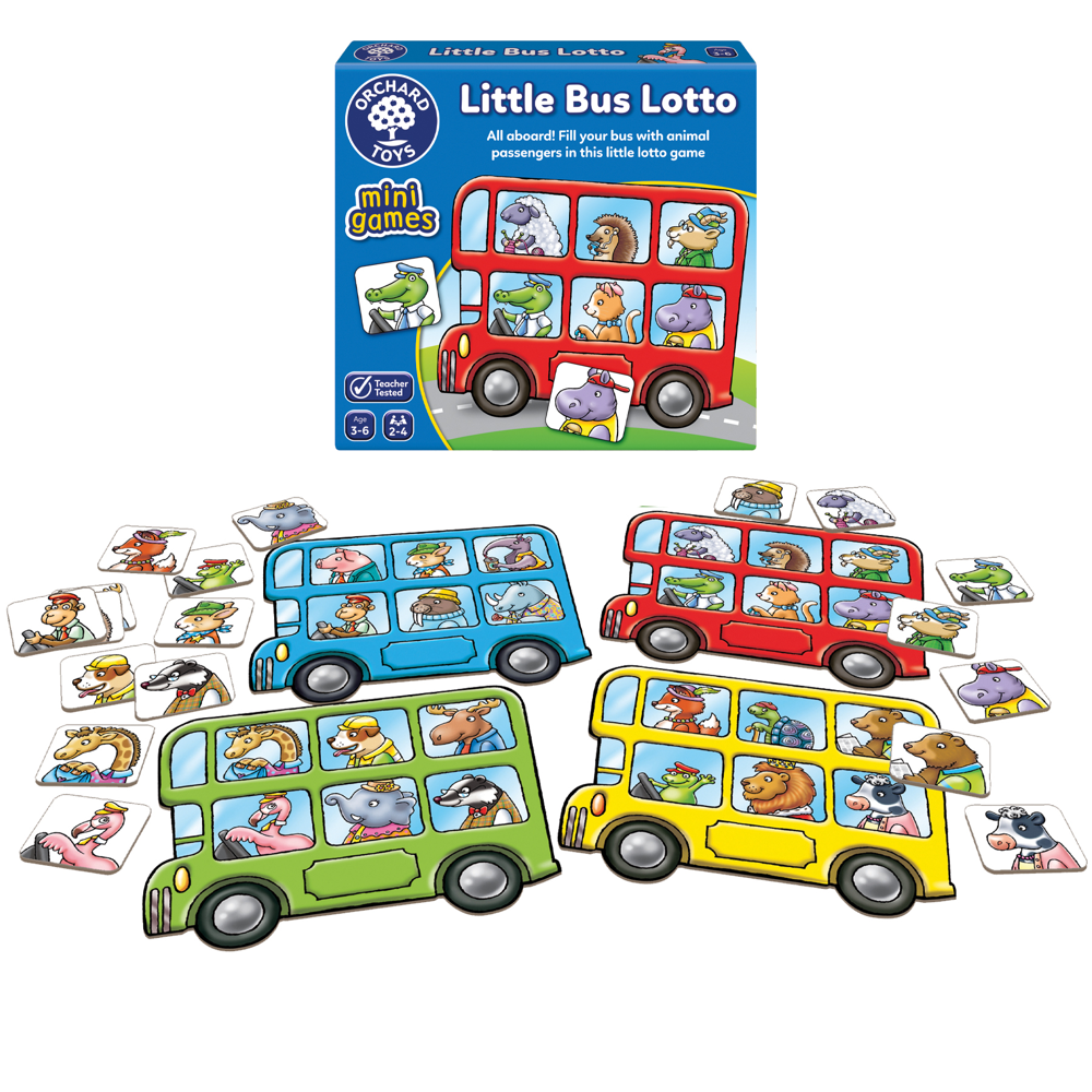 Orchard Toys Mini Games - Little Bus Lotto