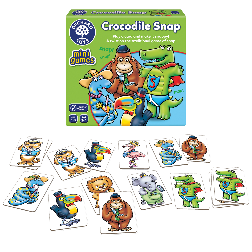 Orchard Toys Mini Games - Crocodile Snap