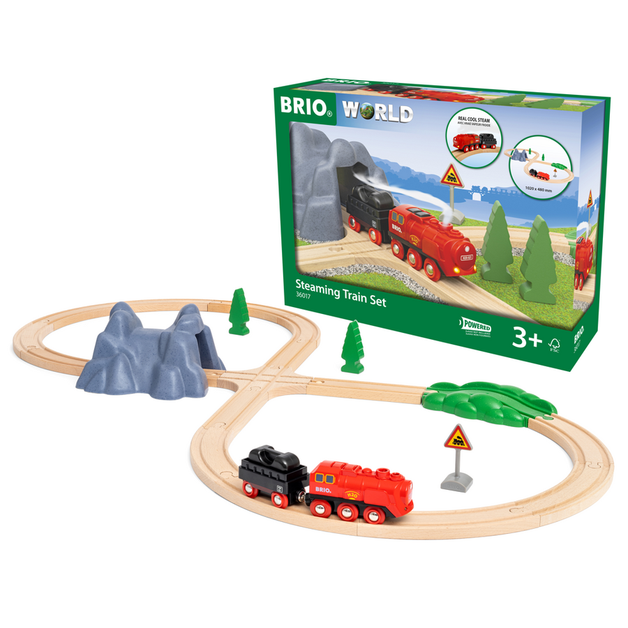 BRIO Steaming Train set 36017