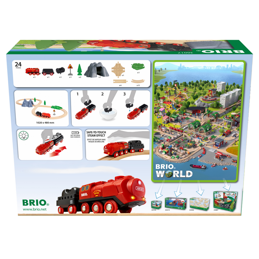 BRIO Steaming Train set 36017