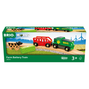 BRIO Farm Battery Train 36018