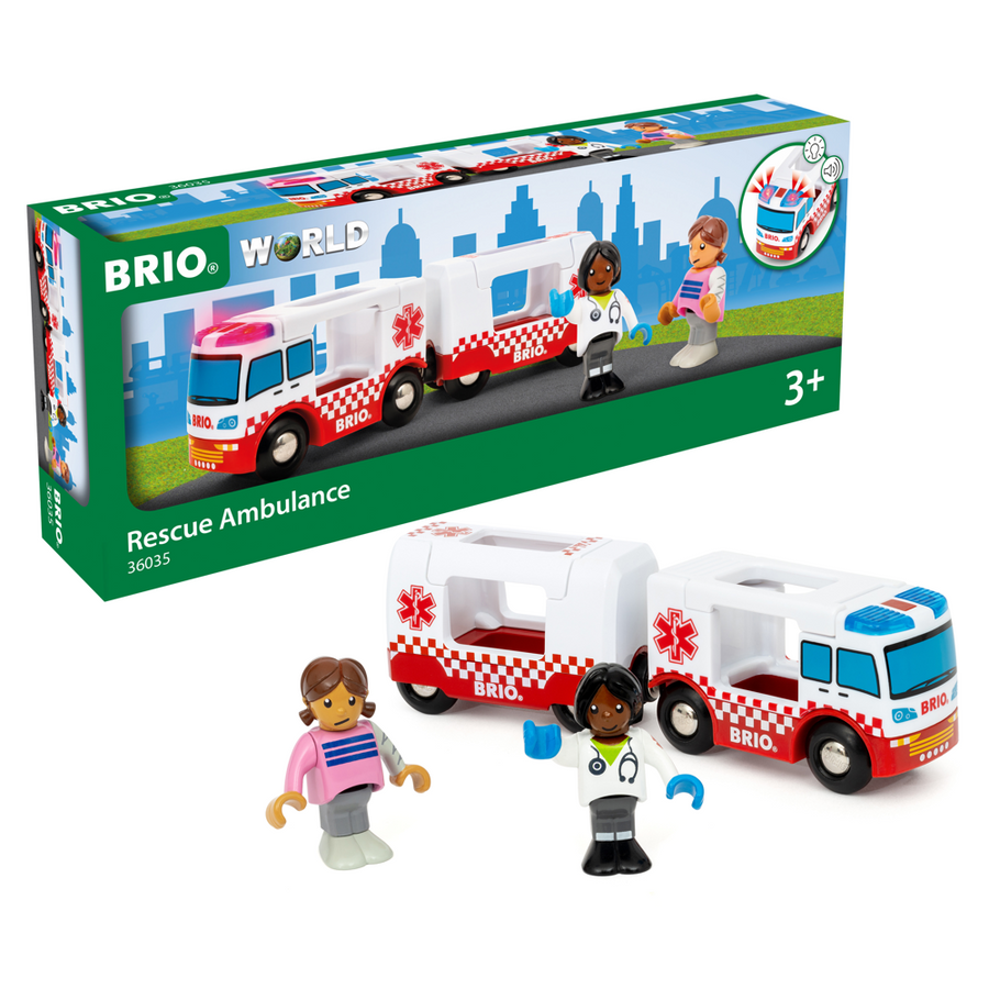 BRIO Rescue Ambulance 36035