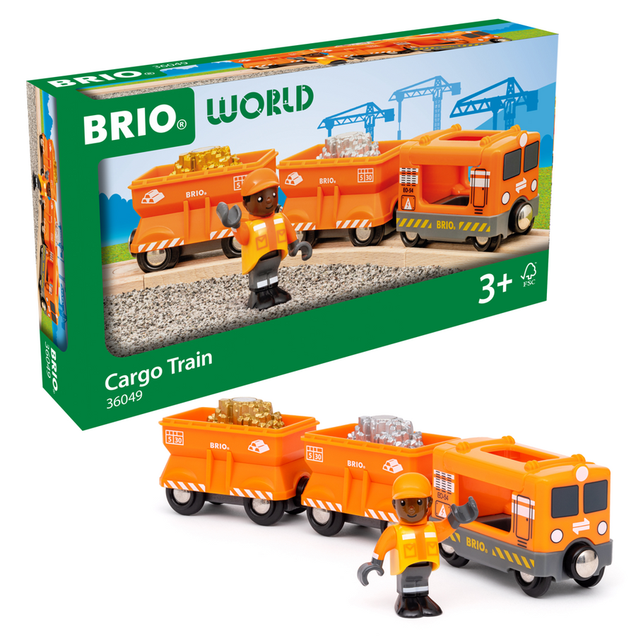 BRIO Gold Cargo Train 36049