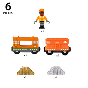 BRIO Gold Cargo Train 36049