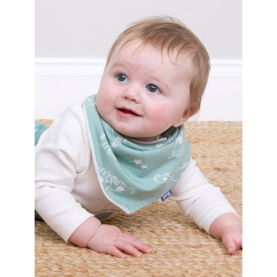 Kite Ele And Me Bib - Soft Spruce Green (43-1064-BUA)