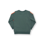 Kite Side Stripe Sweatshirt - Pine Green (43-9018-OBF)