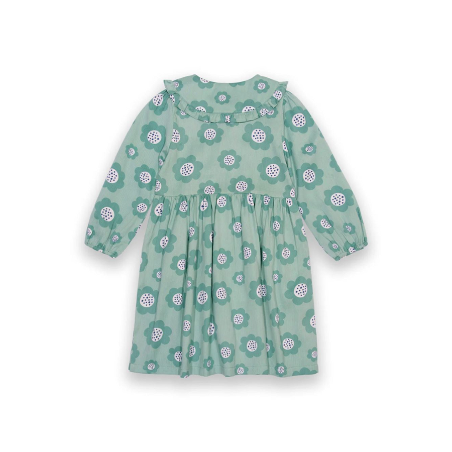 Kite Big Bloom Dolly Collar Dress - Soft Spruce Green (43-9572-OGD)