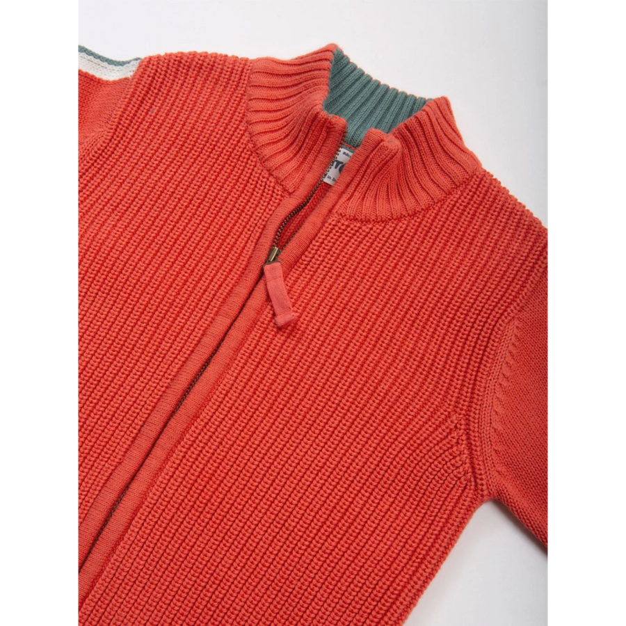 Kite Chunky Knit Zippy - Coral (43-F843-ABK)