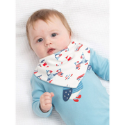 Kite Puffin Pals Bib - Puffin Print (44-1862-BUA)