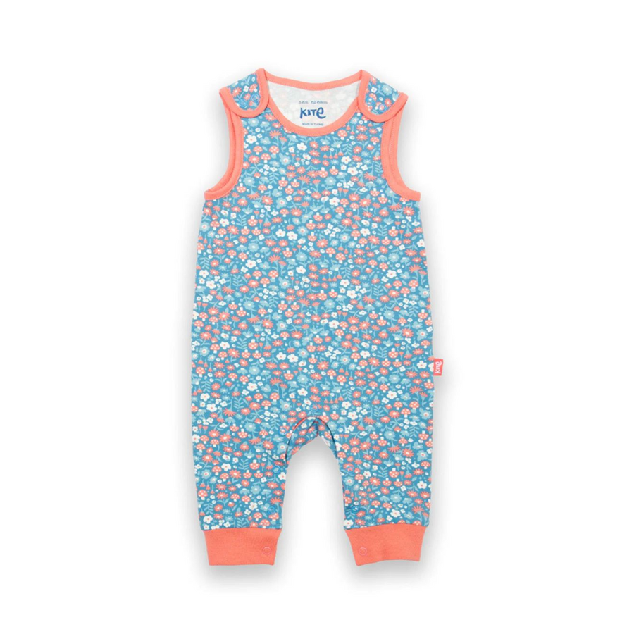 Kite Winter Woodland Dungarees - Blue Woodland Print (44-8123-BGR)