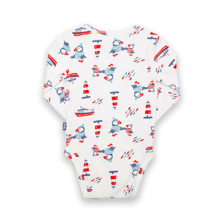 Kite Puffin Pals Bodysuit - Puffin Print (44-8141-BUS)