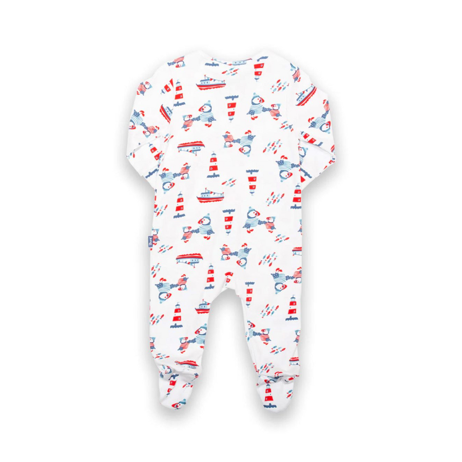 Kite Puffin Pals Sleepsuit - Puffin Print (44-8475-BUS)